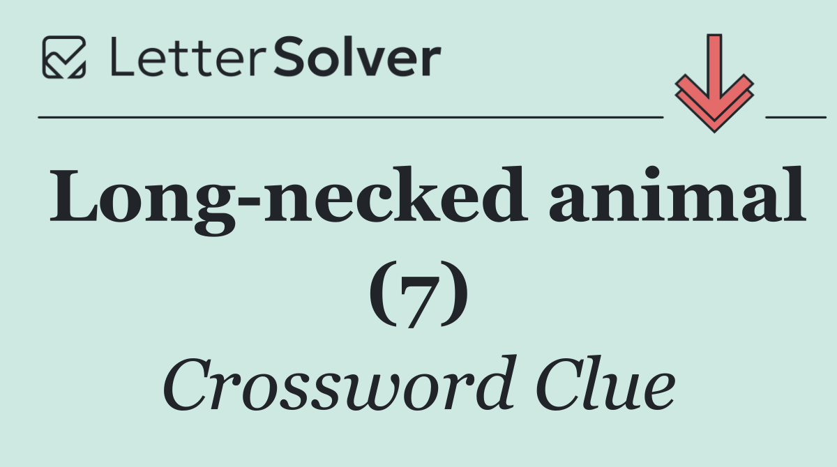 Long necked animal (7)