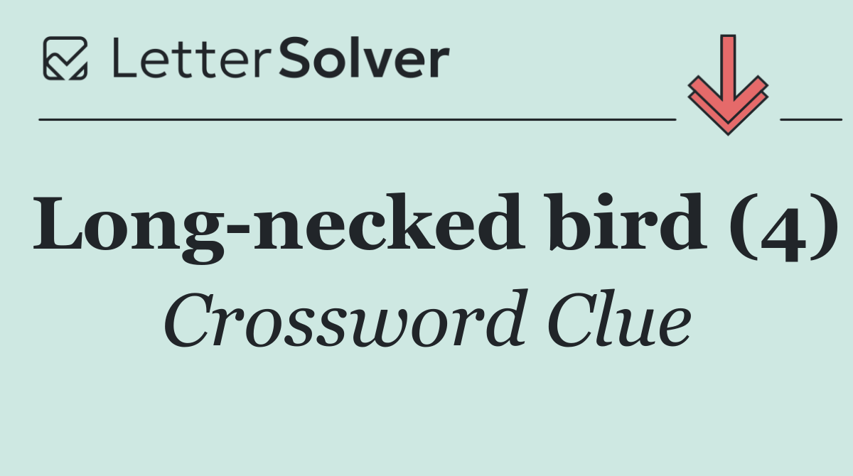 Long necked bird (4)