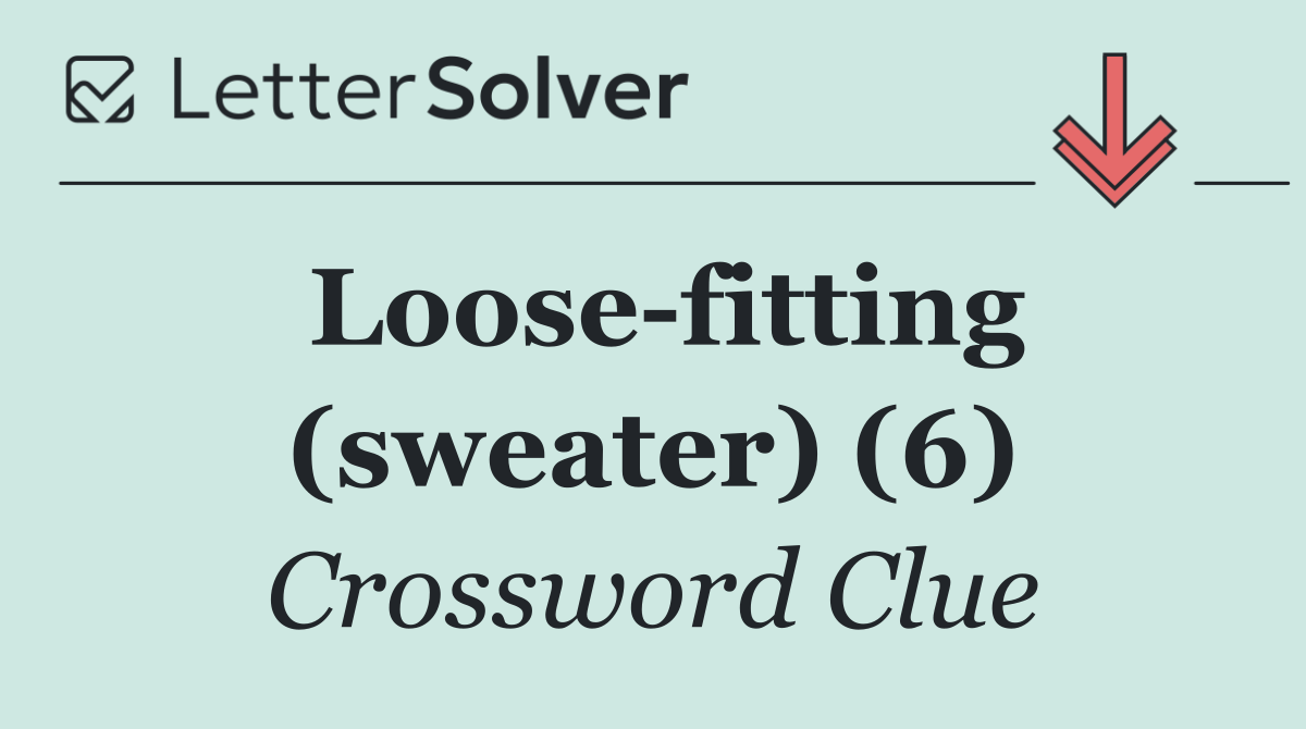 Loose fitting (sweater) (6)