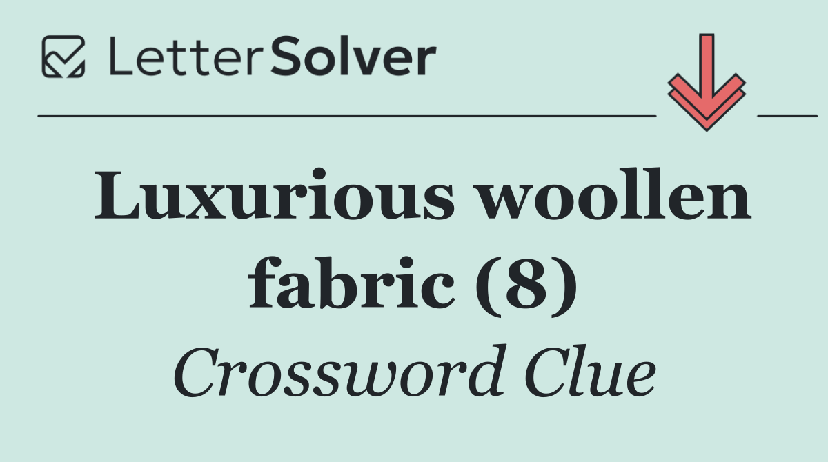 Luxurious woollen fabric (8)