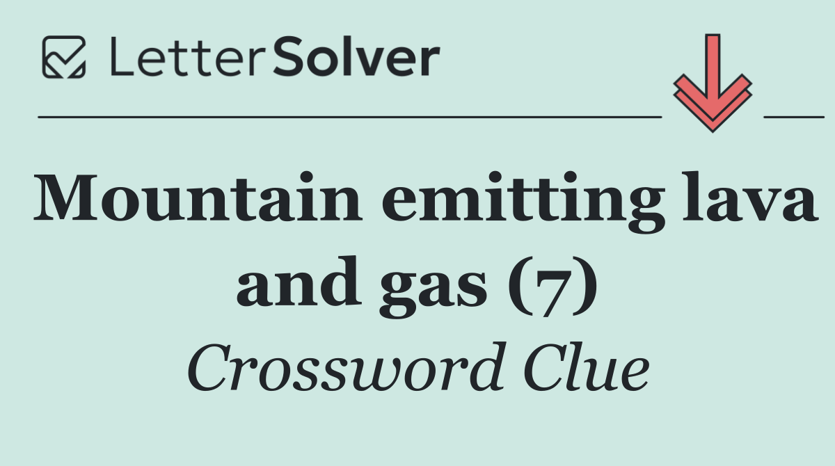 Mountain emitting lava and gas (7)