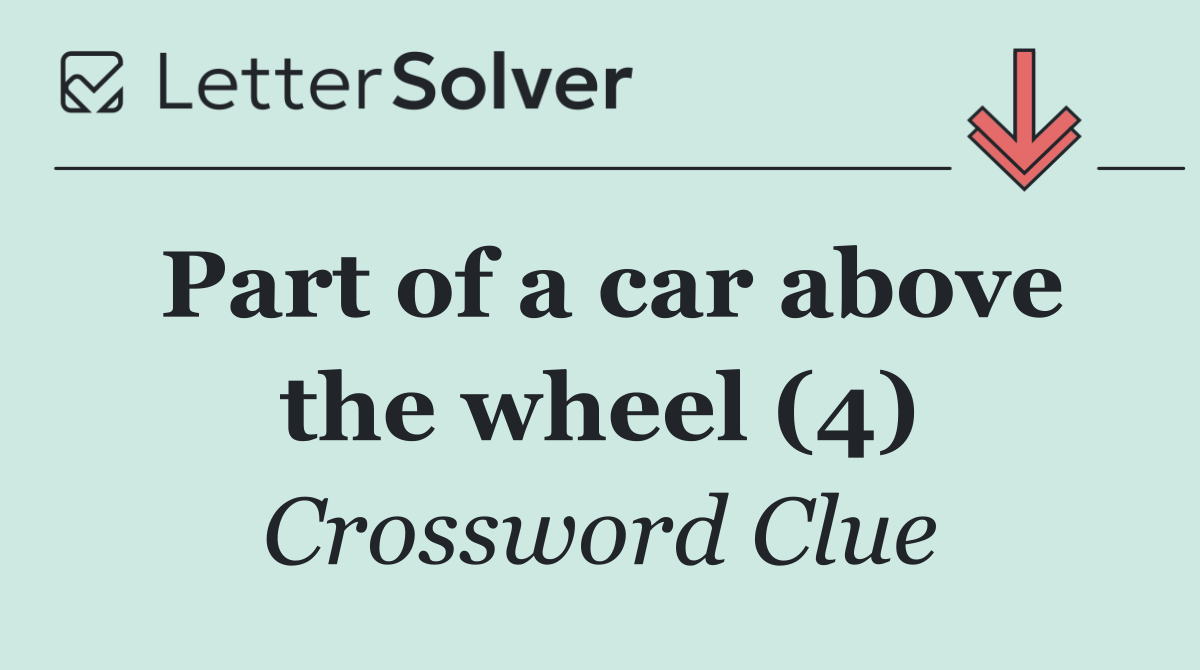 Part of a car above the wheel (4)