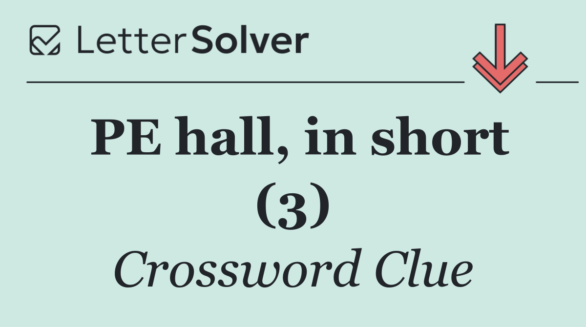 PE hall, in short (3)