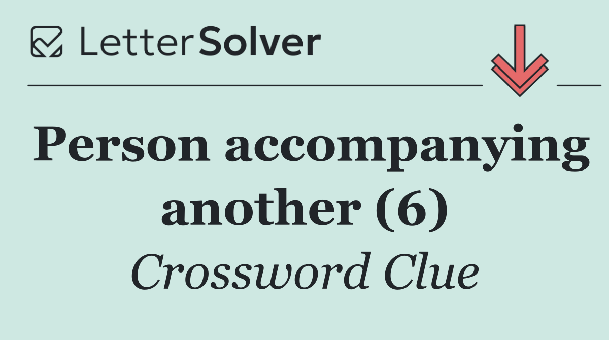 Person accompanying another (6)