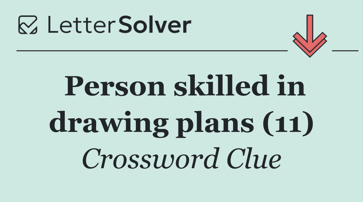 Person skilled in drawing plans (11)