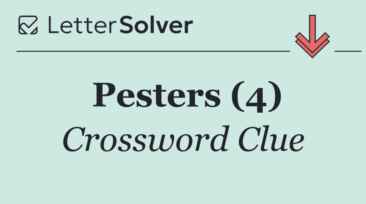 Pesters (4)