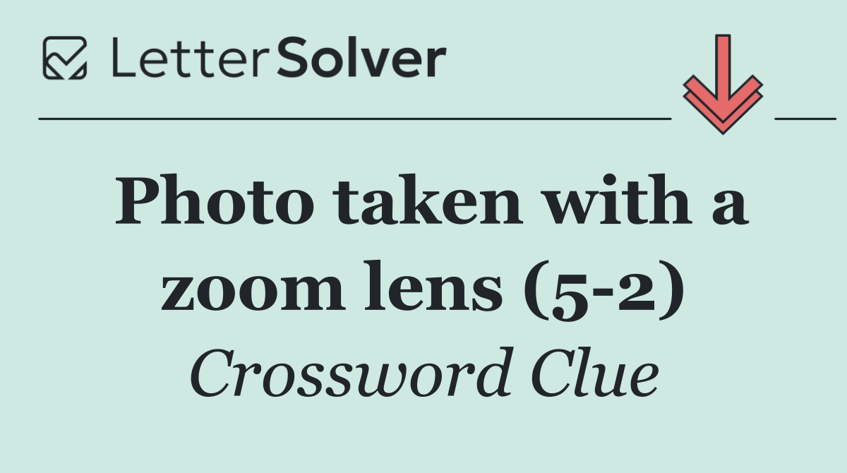 Photo taken with a zoom lens (5 2)