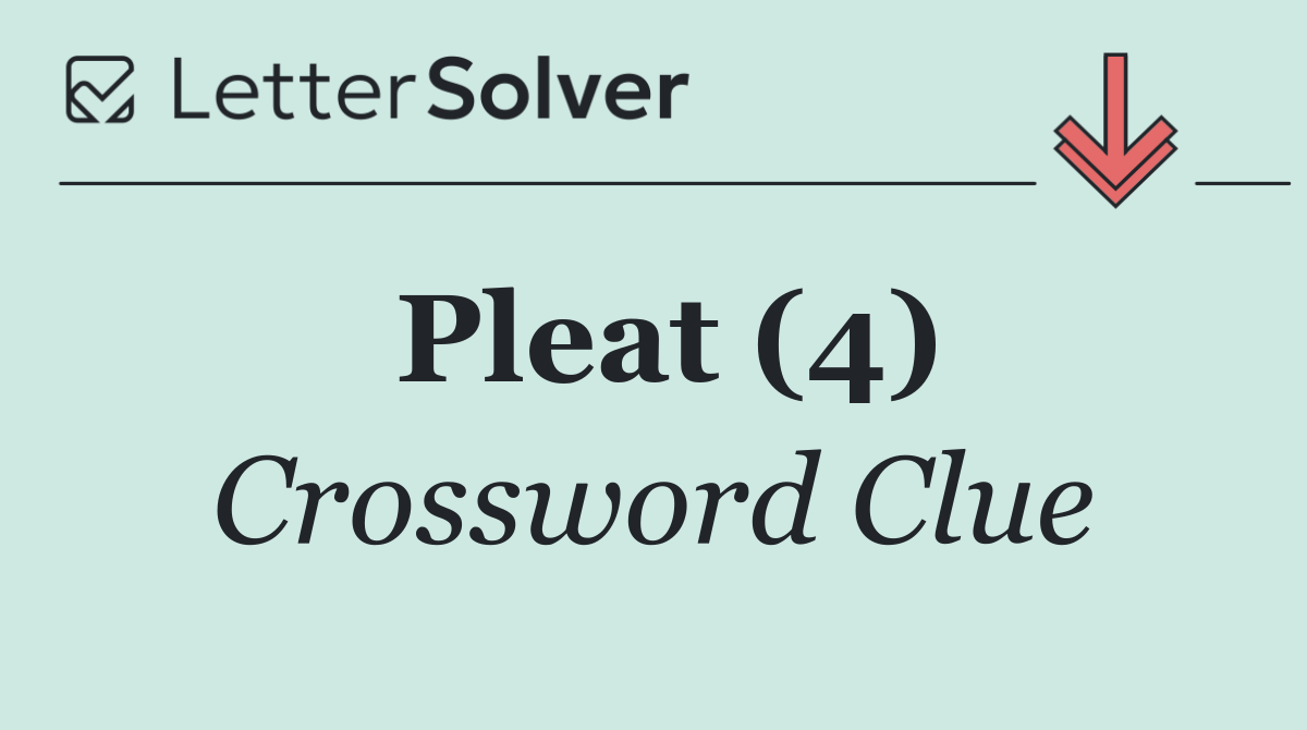 Pleat (4)