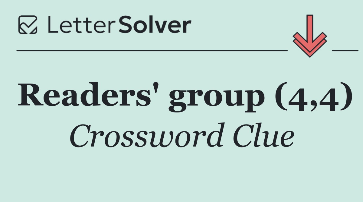 Readers' group (4,4)