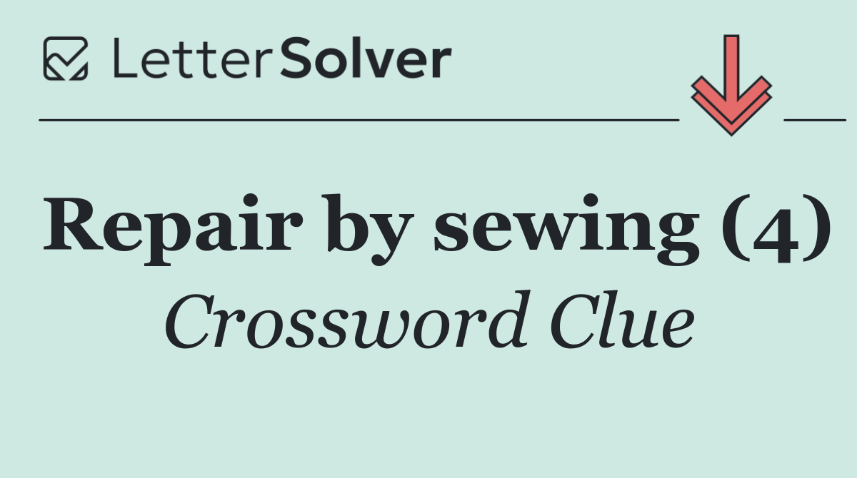 Repair by sewing (4)