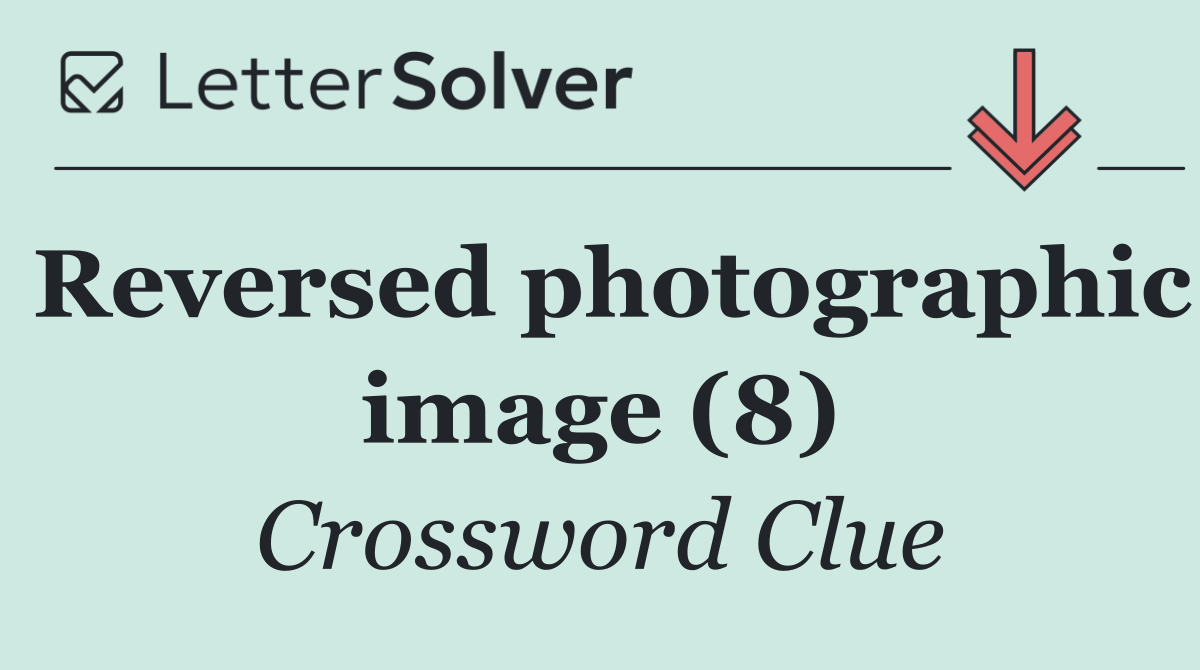 Reversed photographic image (8)
