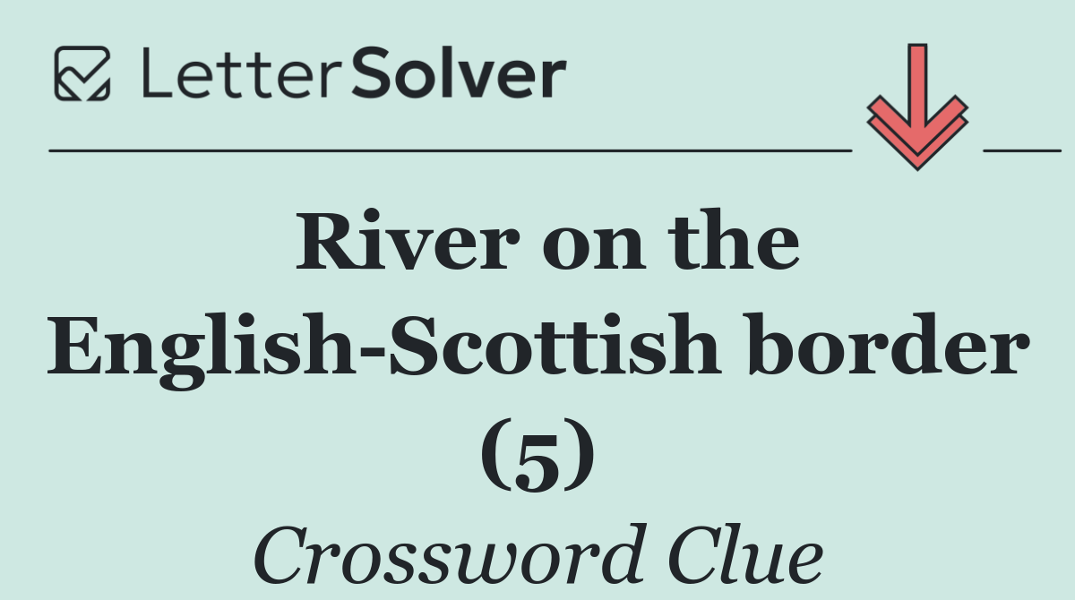 River on the English Scottish border (5)