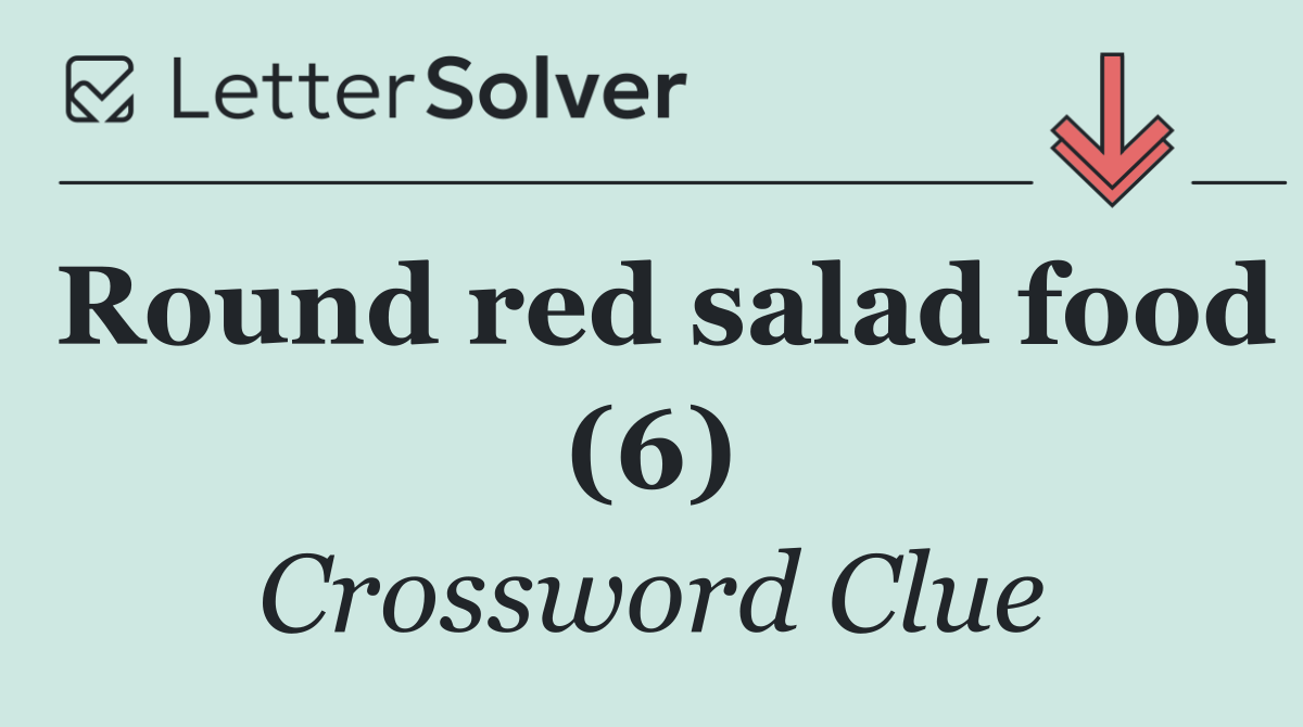 Round red salad food (6)