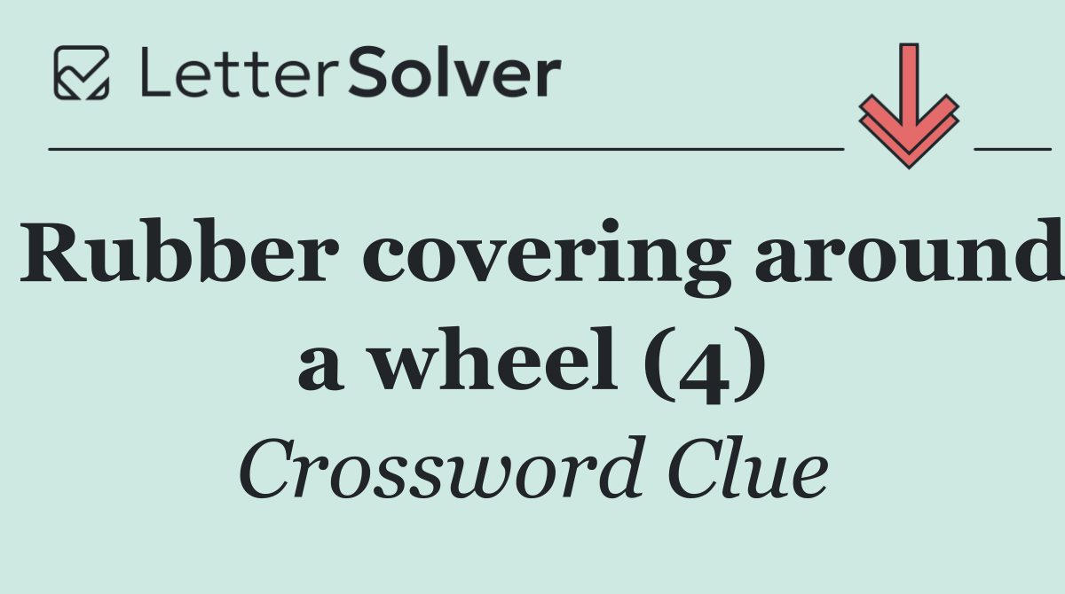 Rubber covering around a wheel (4)