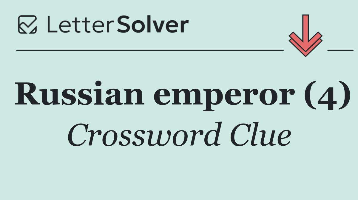 Russian emperor (4)
