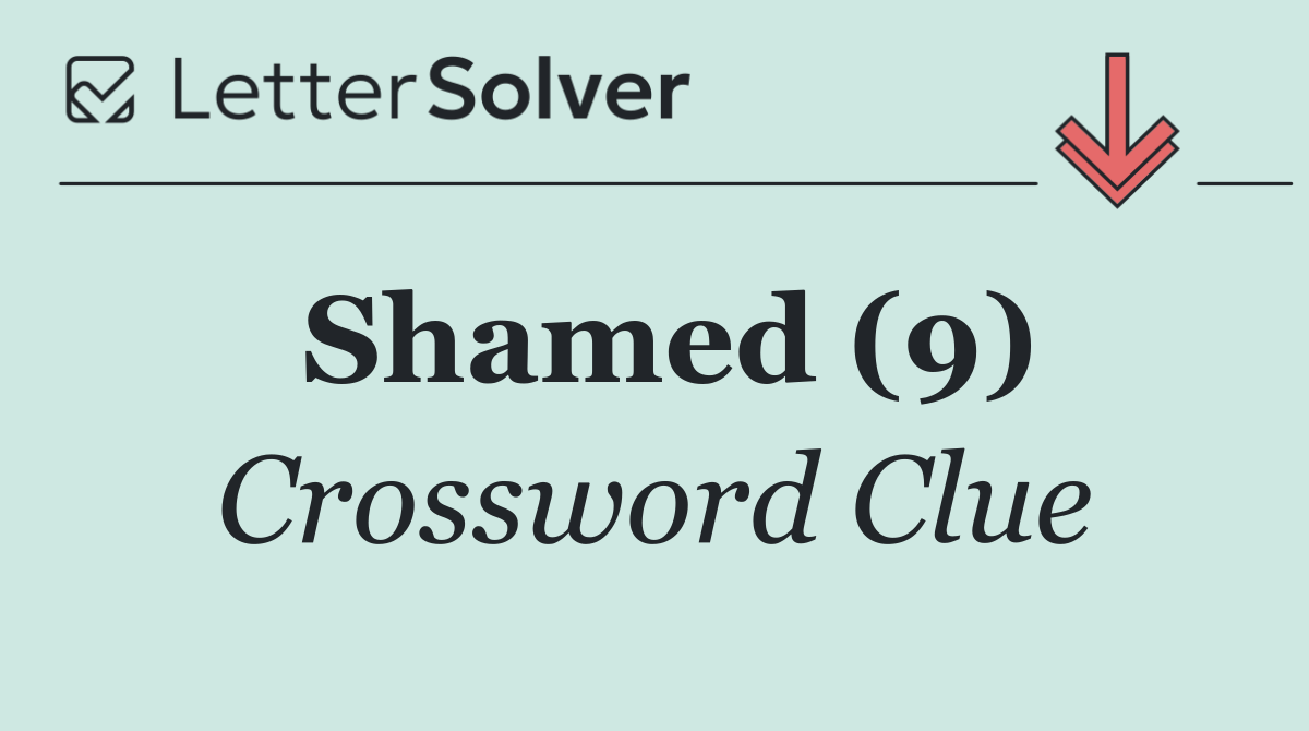 Shamed (9)
