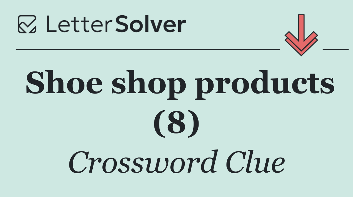 Shoe shop products (8)