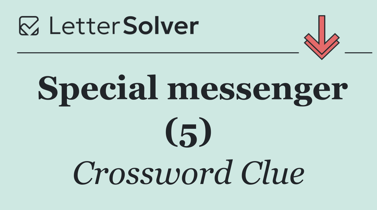 Special messenger (5)