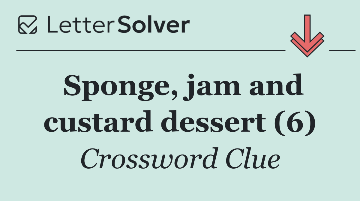 Sponge, jam and custard dessert (6)