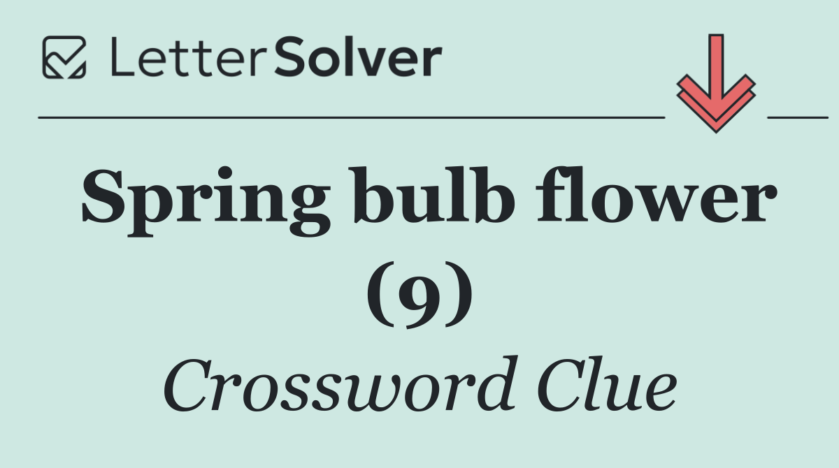 Spring bulb flower (9)