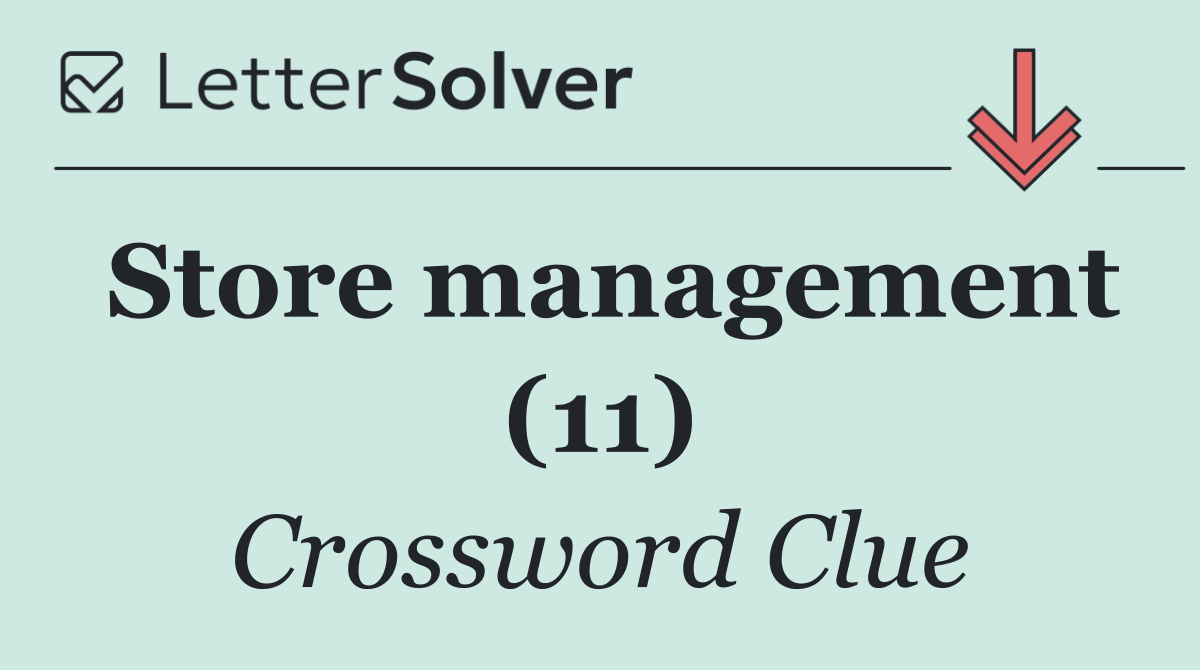Store management (11)