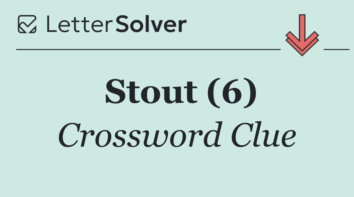 Stout (6)