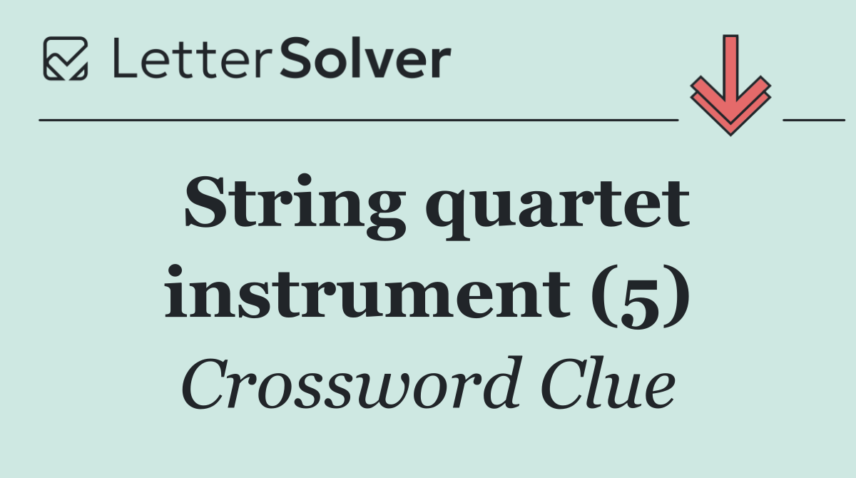 String quartet instrument (5)