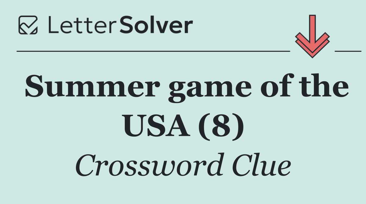 Summer game of the USA (8)