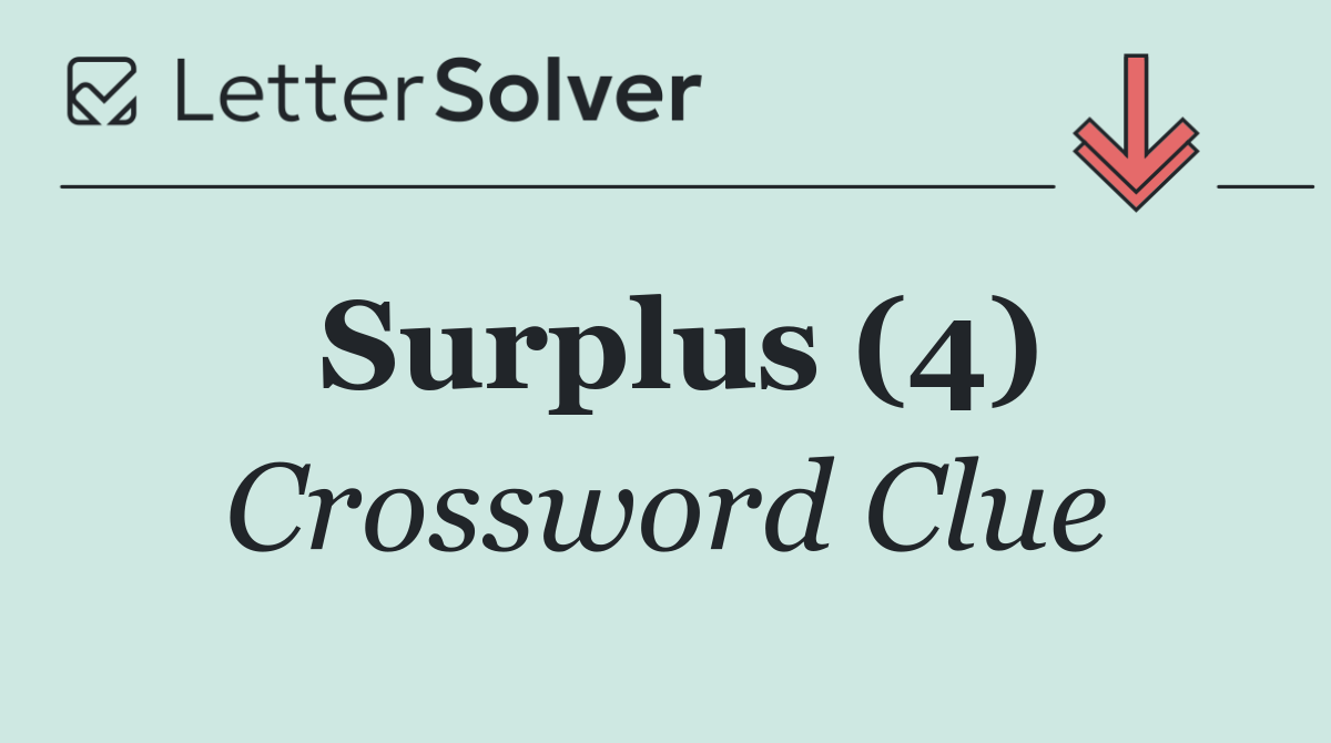 Surplus (4)