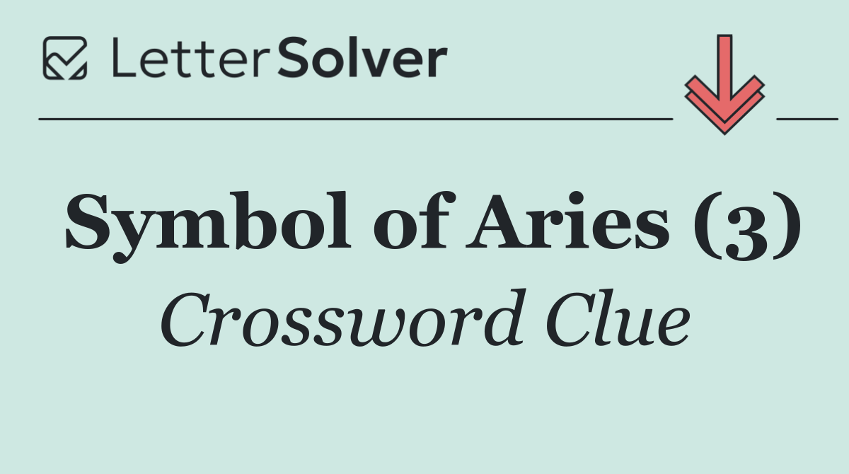 Symbol of Aries (3)