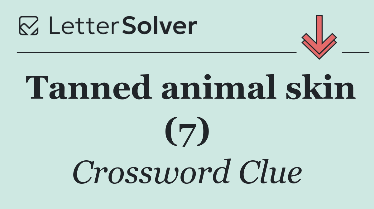 Tanned animal skin (7)