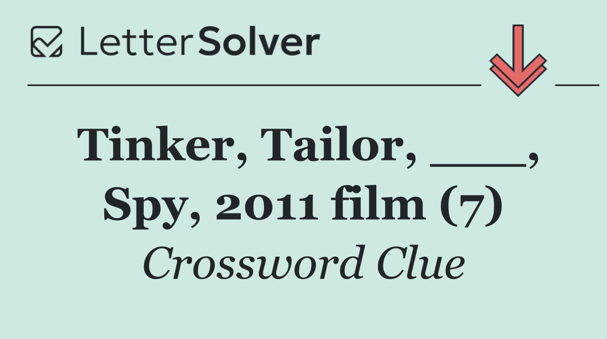 Tinker, Tailor, ___, Spy, 2011 film (7)