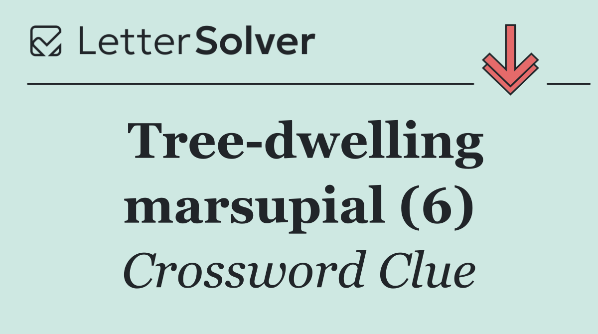 Tree dwelling marsupial (6)