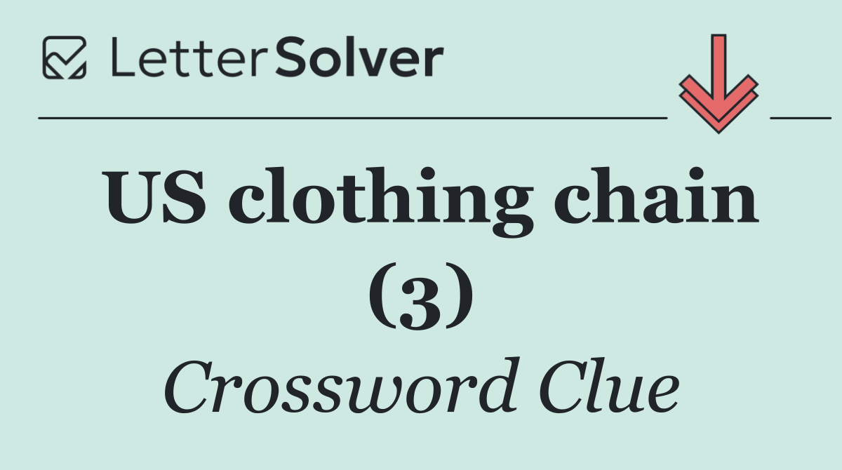 US clothing chain (3)