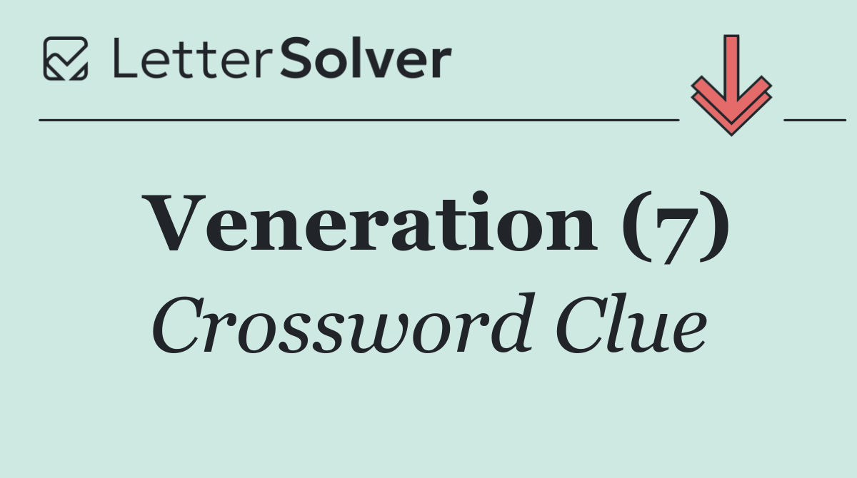 Veneration (7)