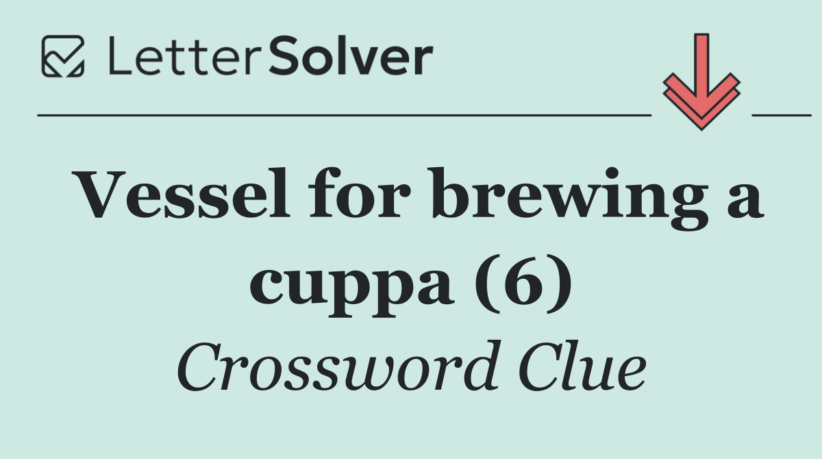 Vessel for brewing a cuppa (6)