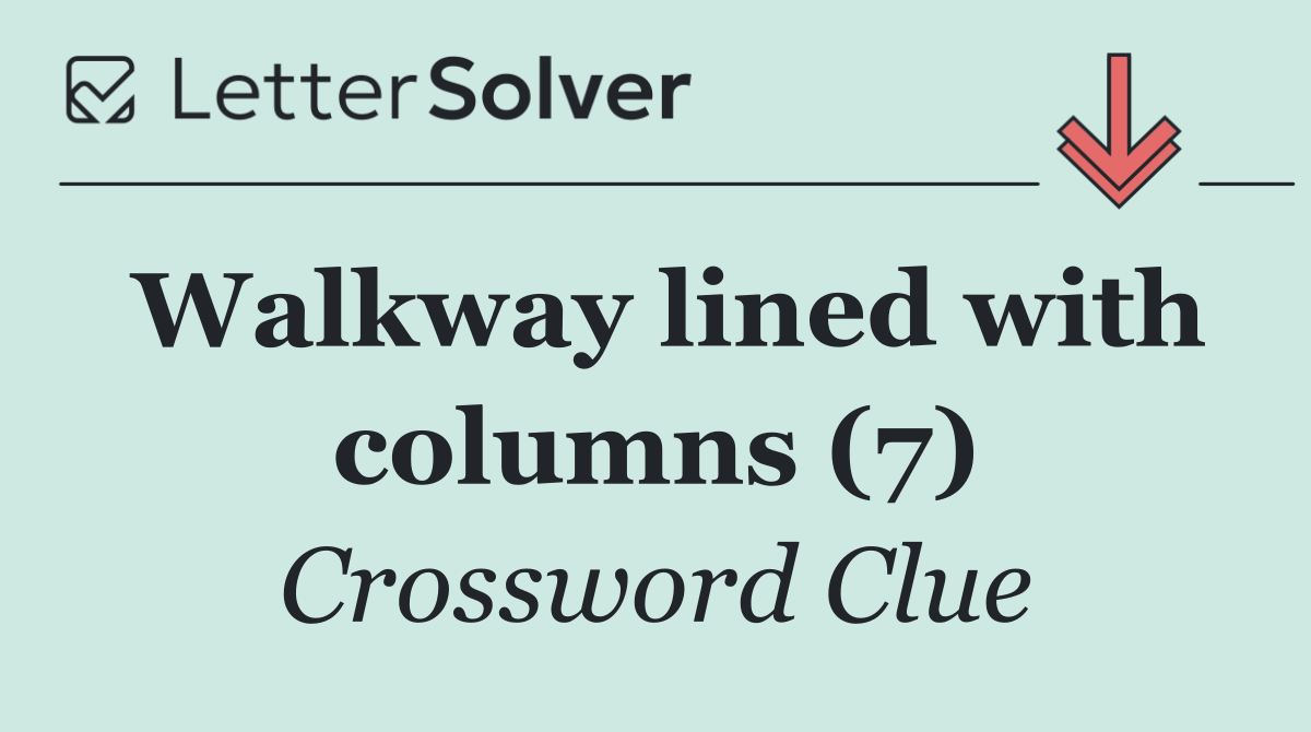 Walkway lined with columns (7)