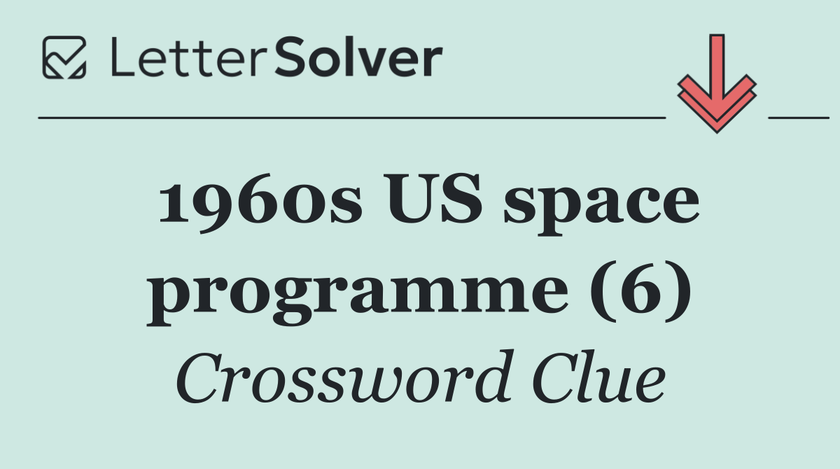 1960s US space programme (6)
