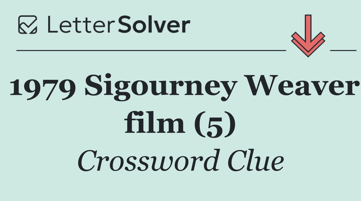 1979 Sigourney Weaver film (5)