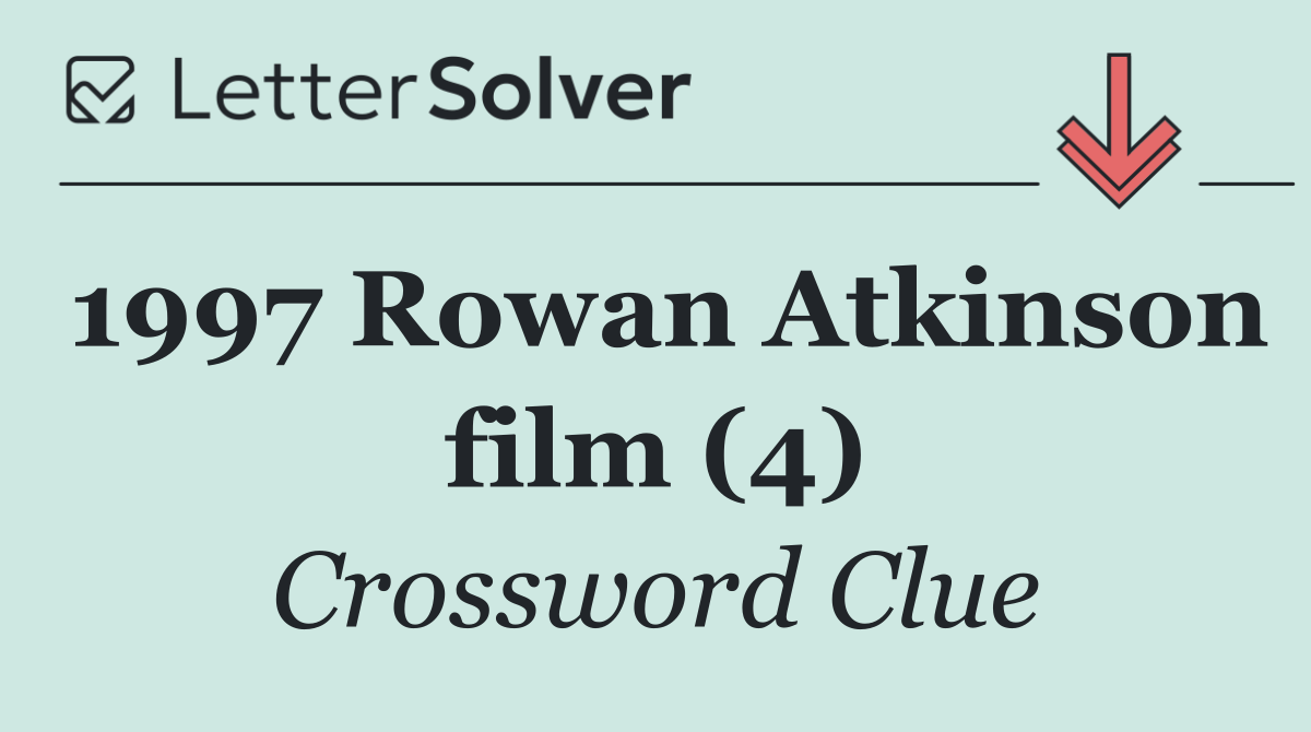 1997 Rowan Atkinson film (4)