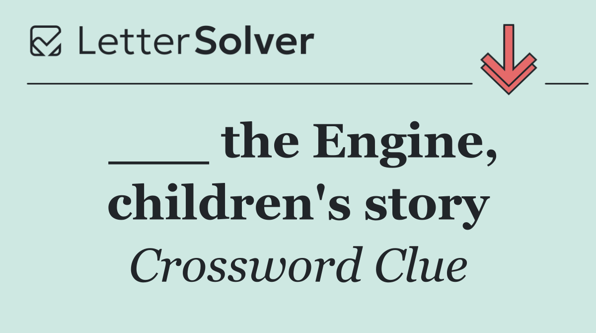 ___ the Engine, children's story