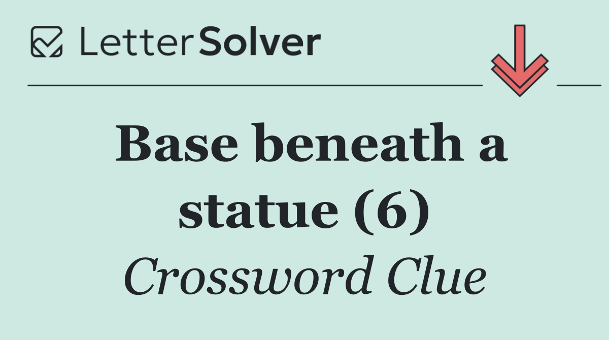 Base beneath a statue (6)