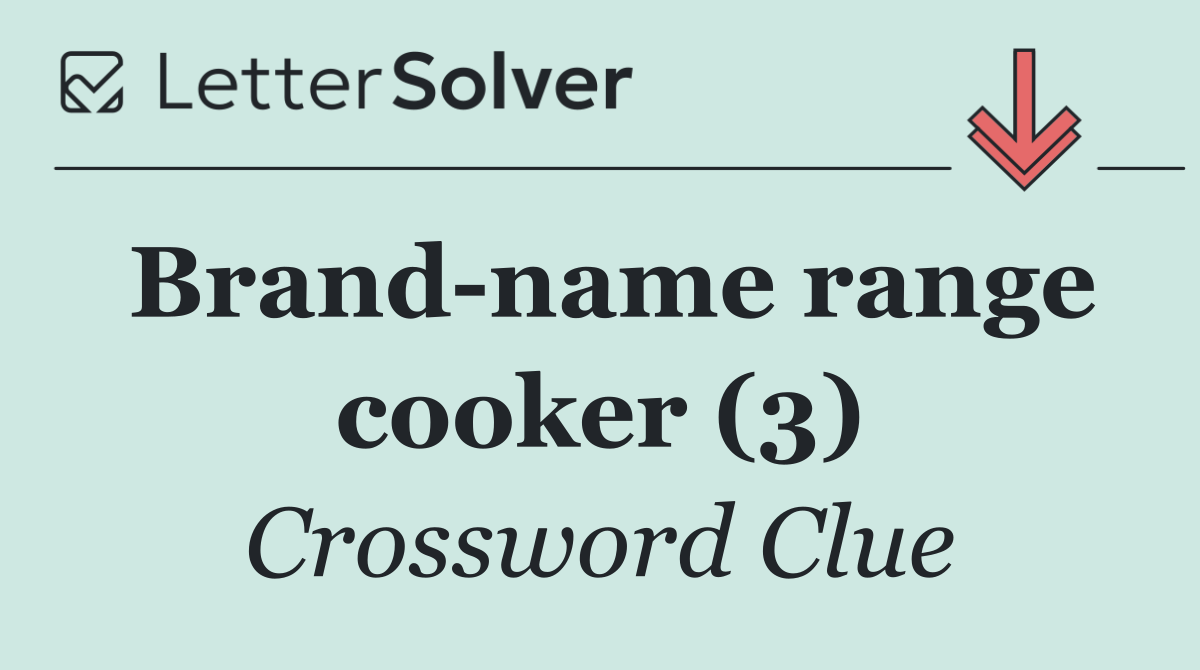 Brand name range cooker (3)