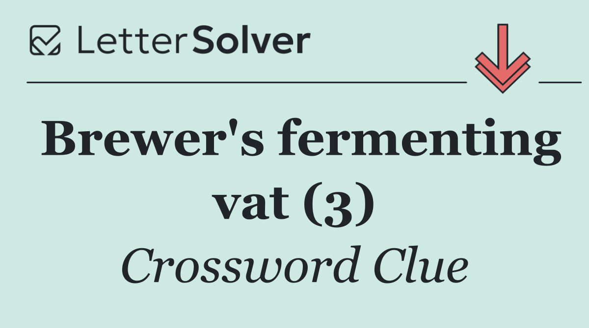 Brewer's fermenting vat (3)