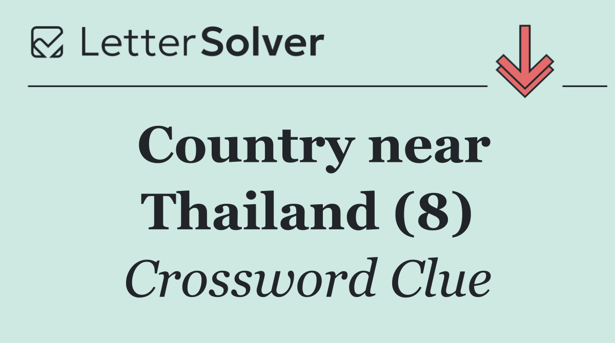 Country near Thailand (8)