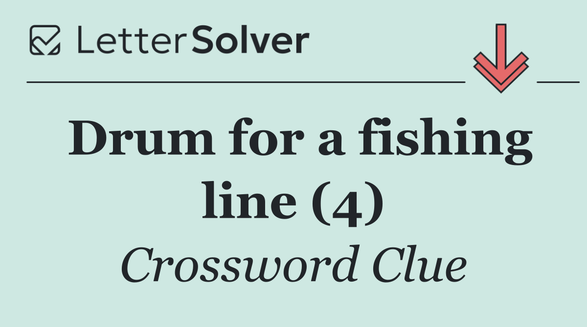 Drum for a fishing line (4)