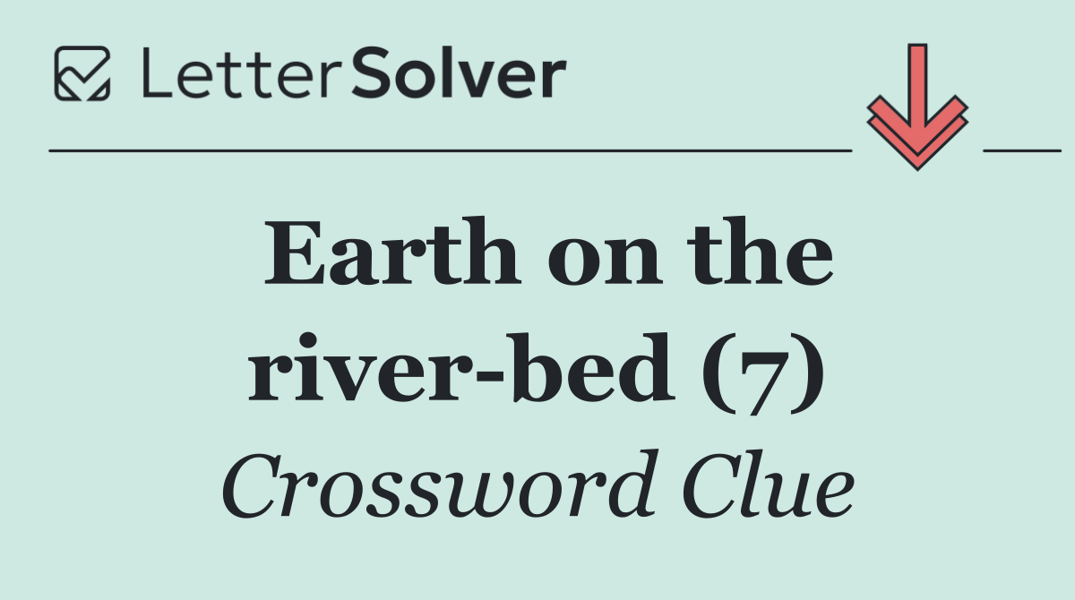 Earth on the river bed (7)