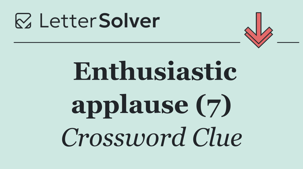 Enthusiastic applause (7)