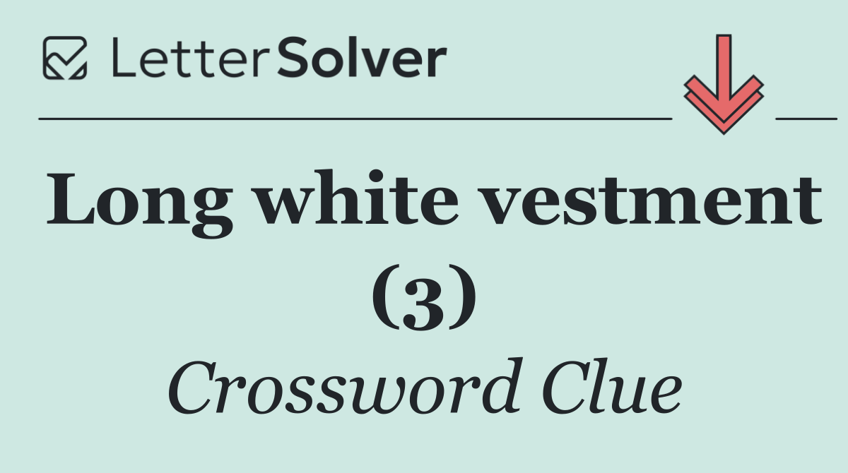 Long white vestment (3)
