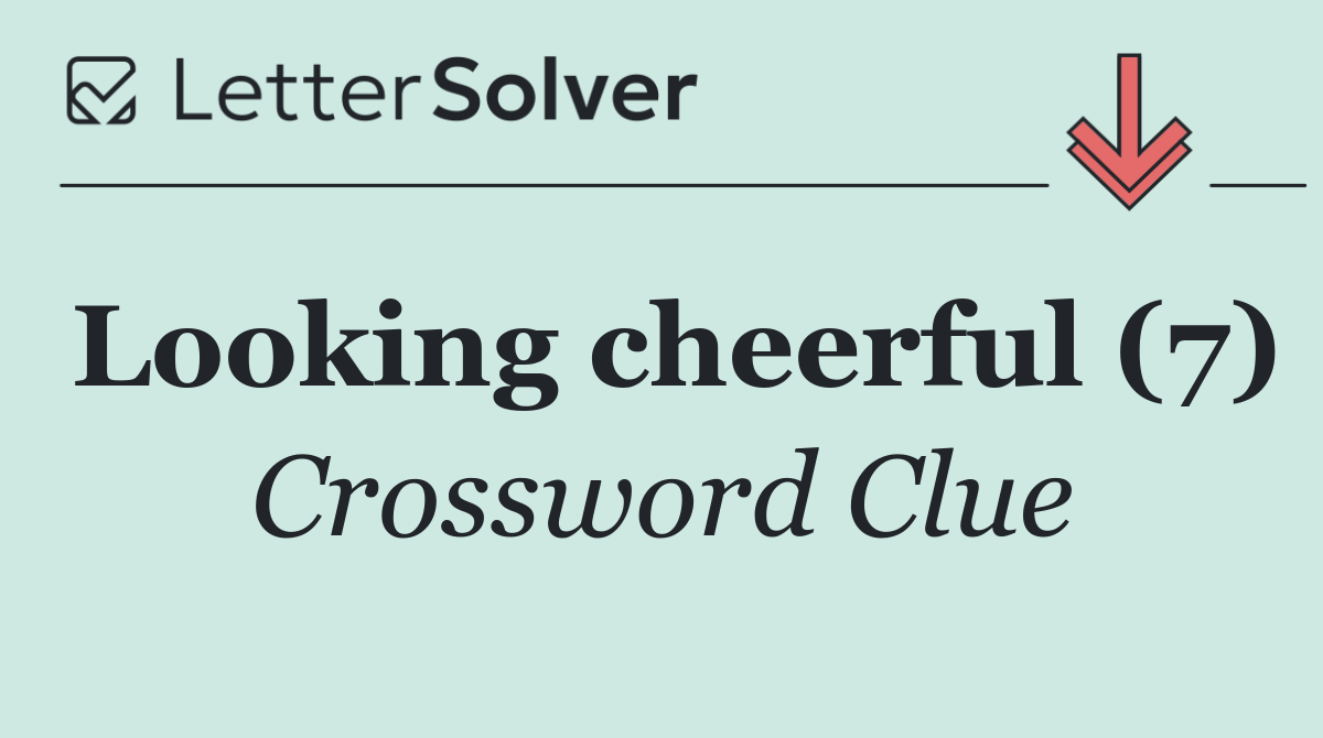 Looking cheerful (7)